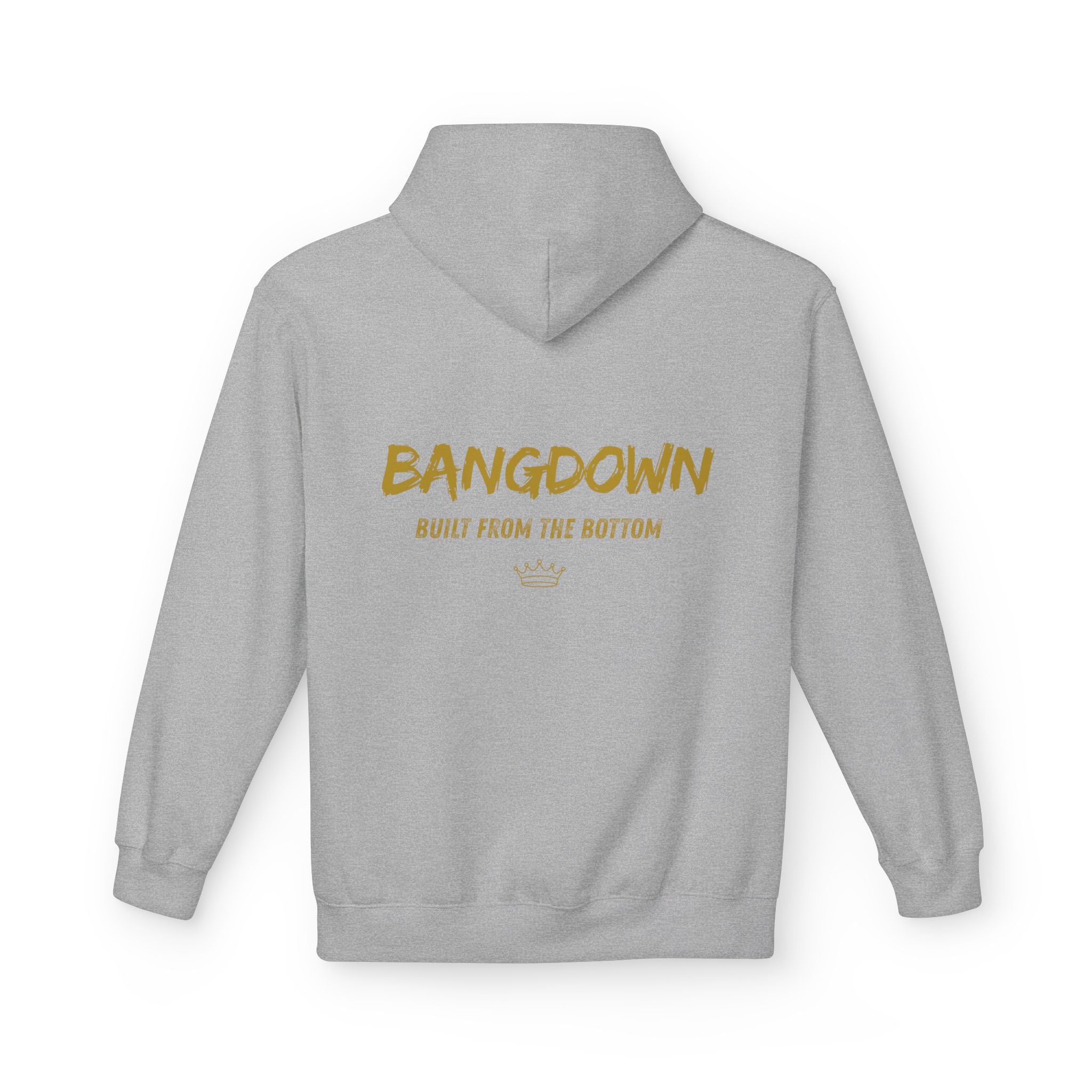 Bangdown Logo Hoodie — "Bangdown: Built From The Bottom" Urban Streetwear Hoodie