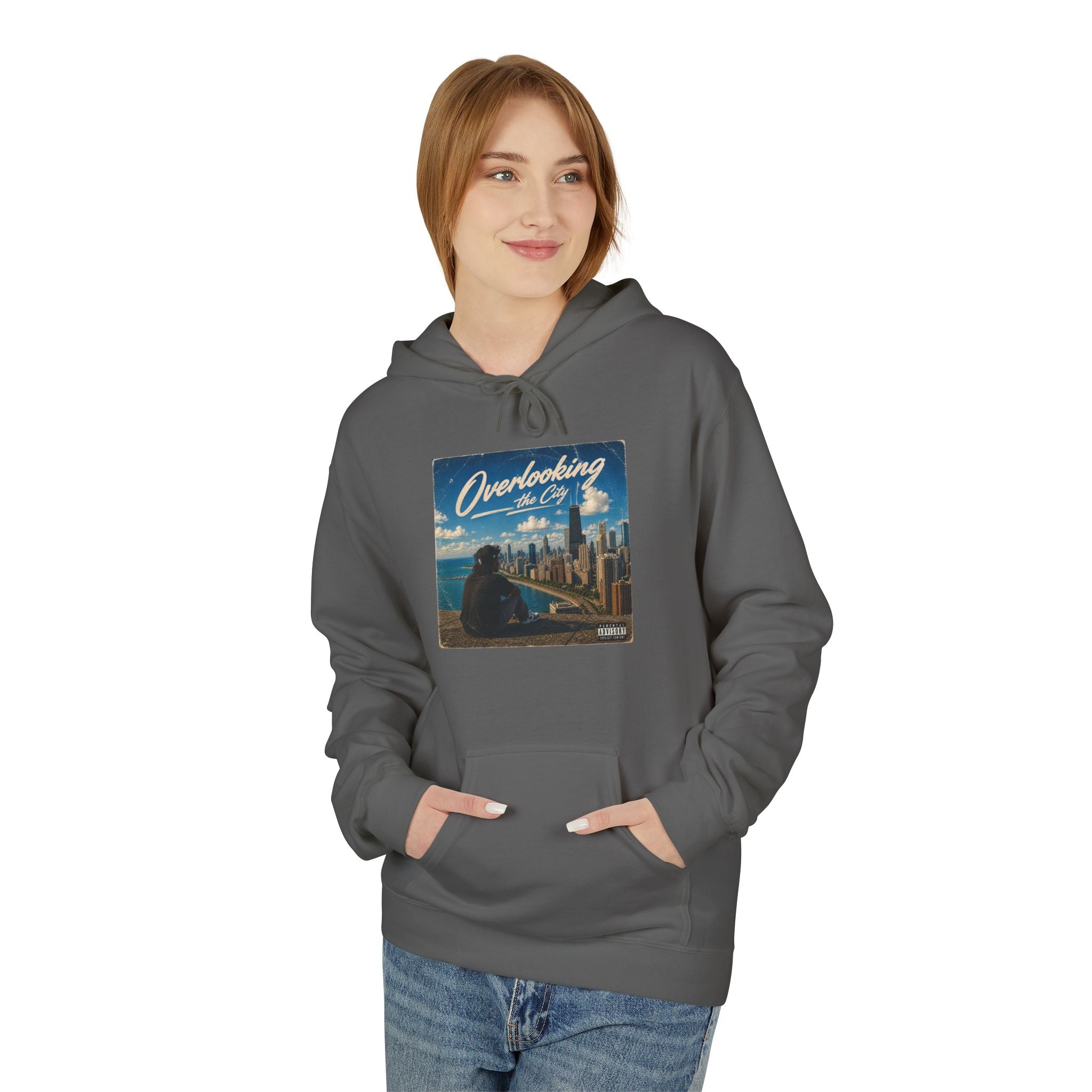 Hoodie — "Overlooking the City" Album Art Pullover