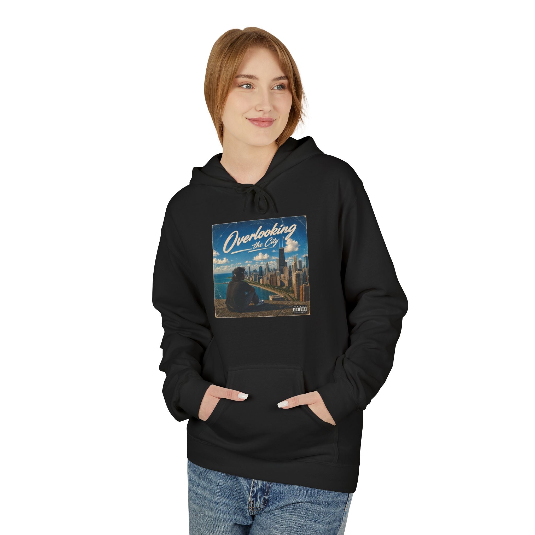 Hoodie — "Overlooking the City" Album Art Pullover