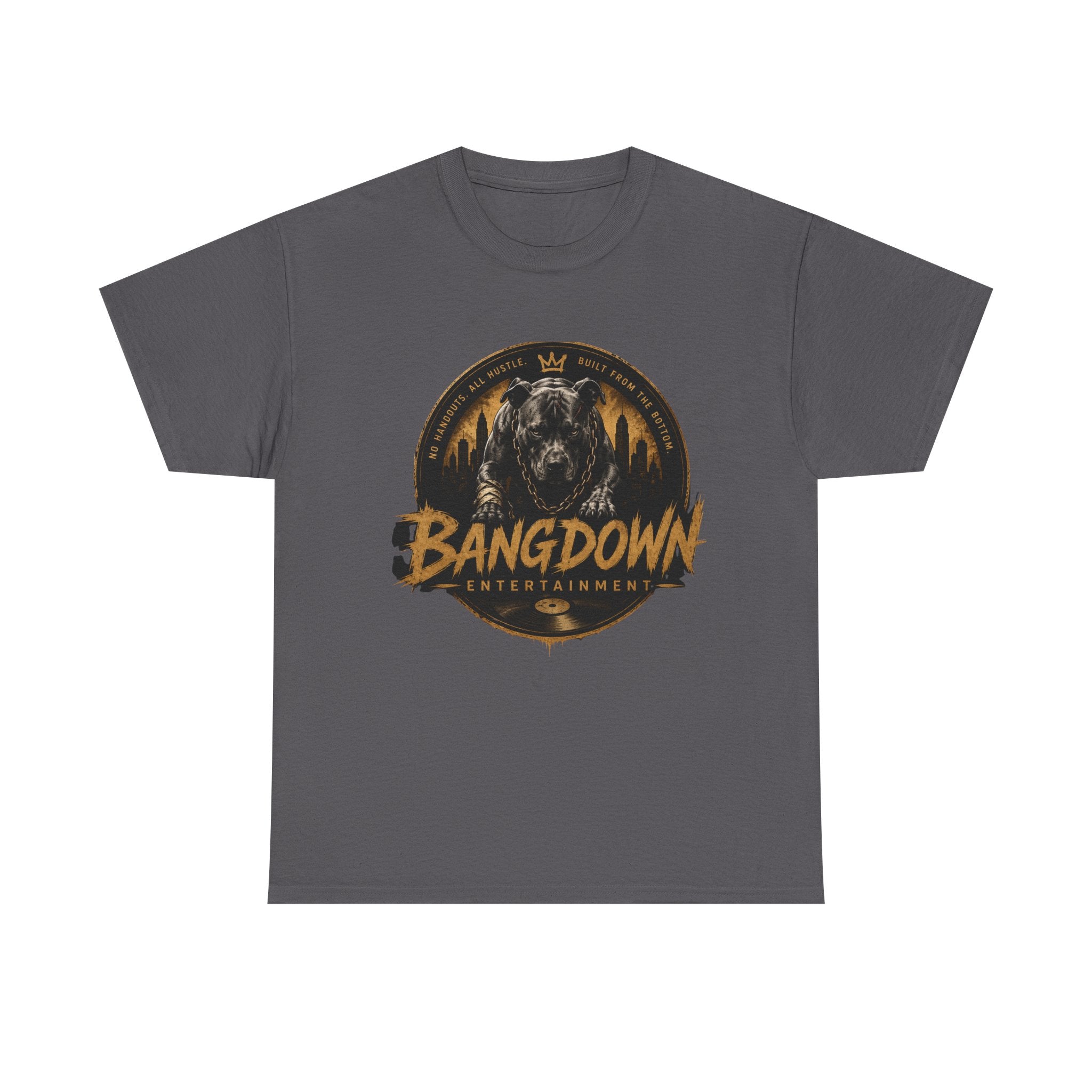 Bangdown Bear Graphic Tee — "Bangdown: Built From The Bottom" Cotton T‑Shirt