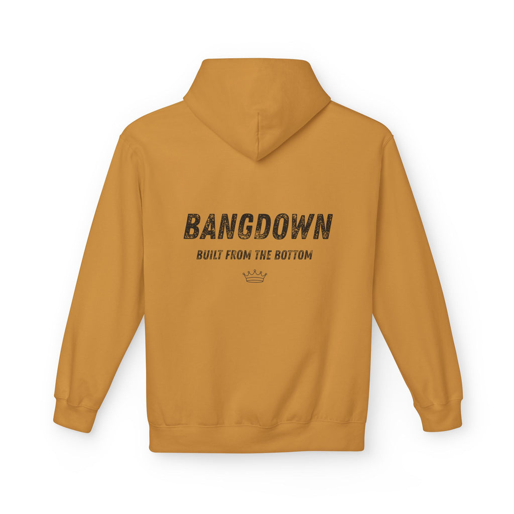 Bangdown Unisex Fleece Hoodie - Built From The Bottom | Softstyle Streetwear