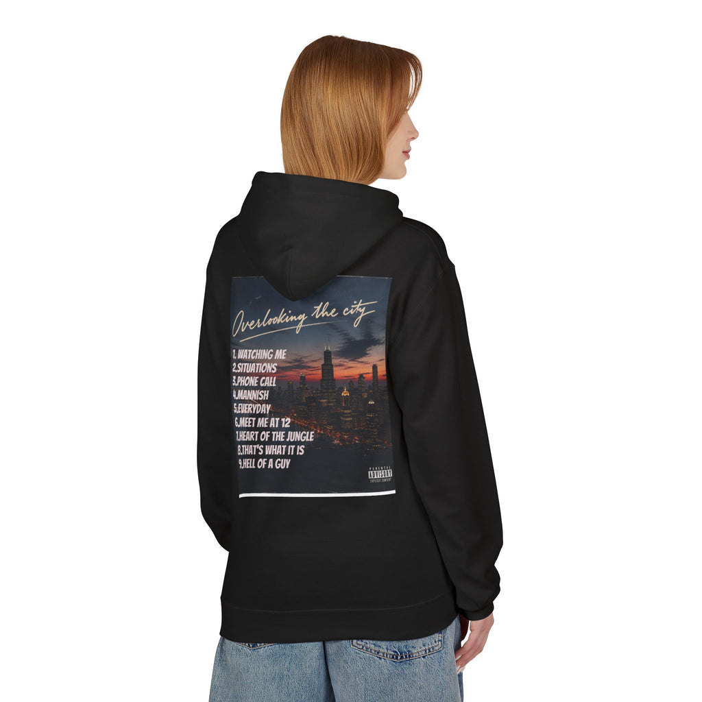 Hoodie — "Overlooking the City" Album Art Pullover