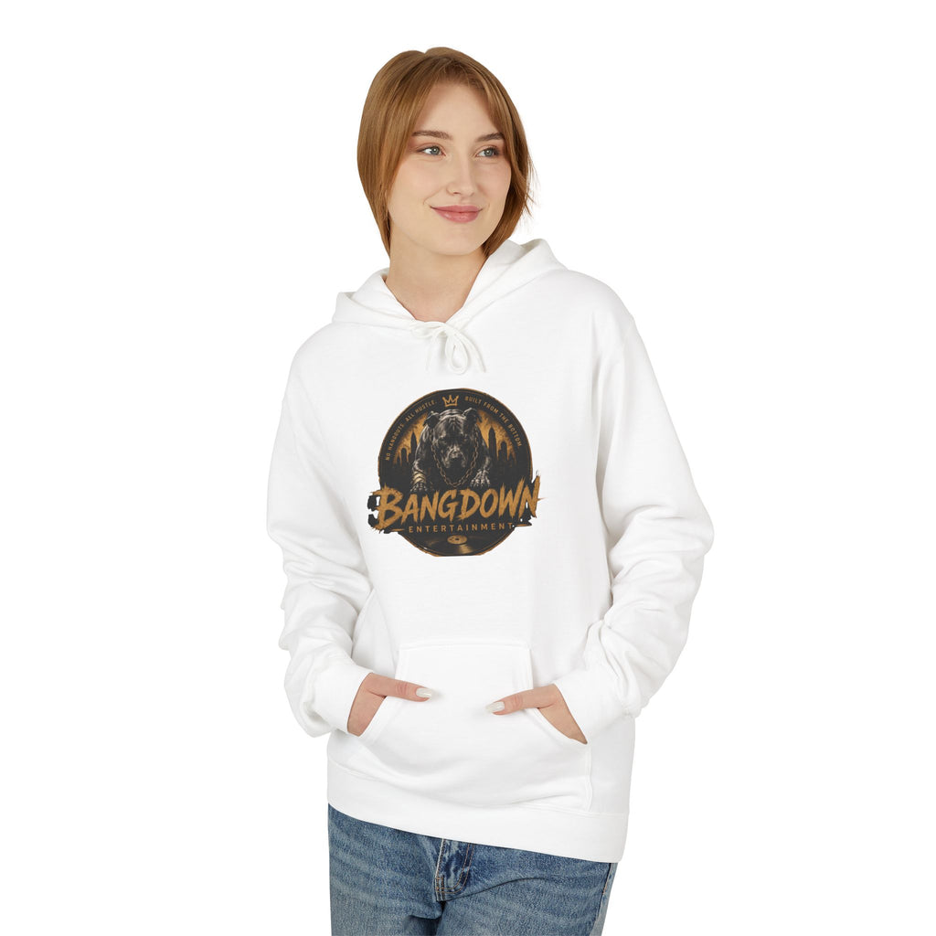 Bangdown Unisex Fleece Hoodie - Built From The Bottom | Softstyle Streetwear