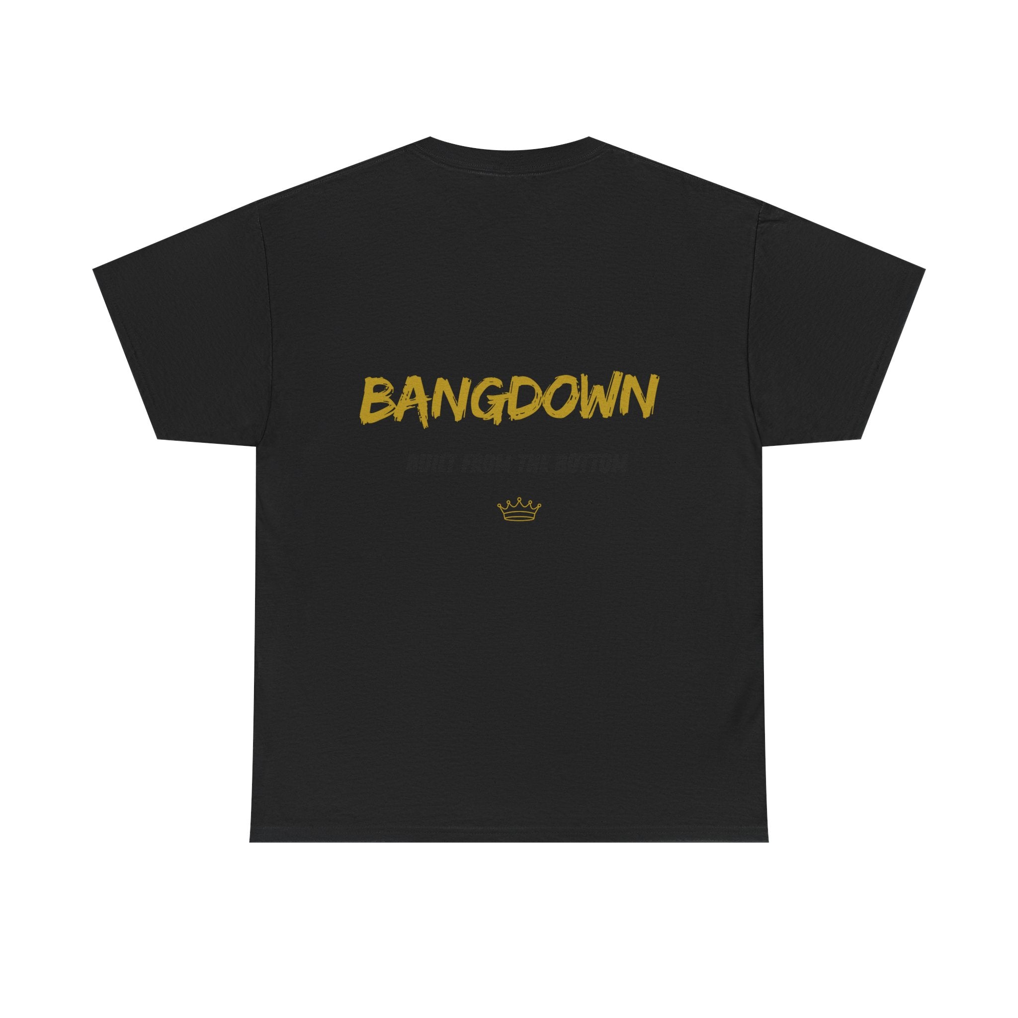 Bangdown Bear Graphic Tee — "Bangdown: Built From The Bottom" Cotton T‑Shirt