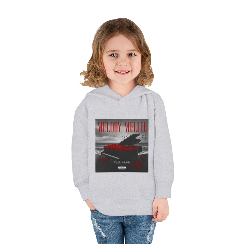 Toddler Hoodie – 'Melody Mellie' Piano Album Cover Pullover