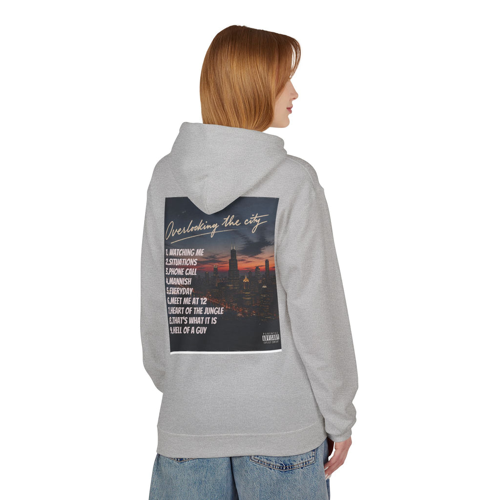 Hoodie — "Overlooking the City" Album Art Pullover