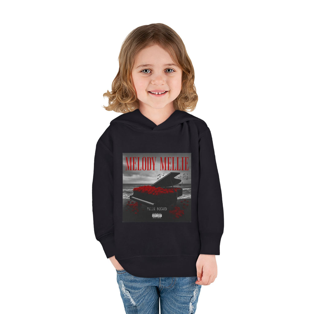 Toddler Hoodie – 'Melody Mellie' Piano Album Cover Pullover