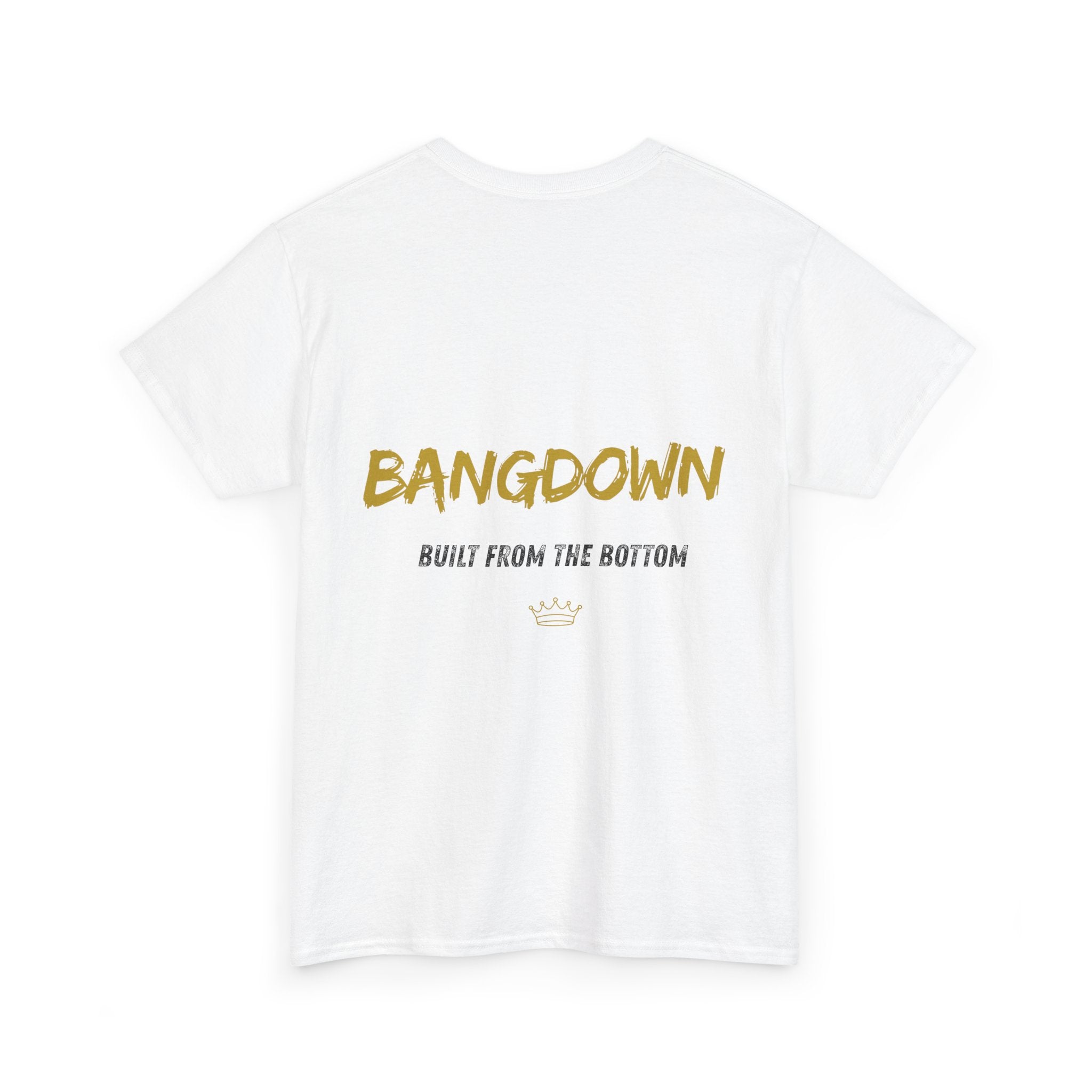 Bangdown Bear Graphic Tee — "Bangdown: Built From The Bottom" Cotton T‑Shirt