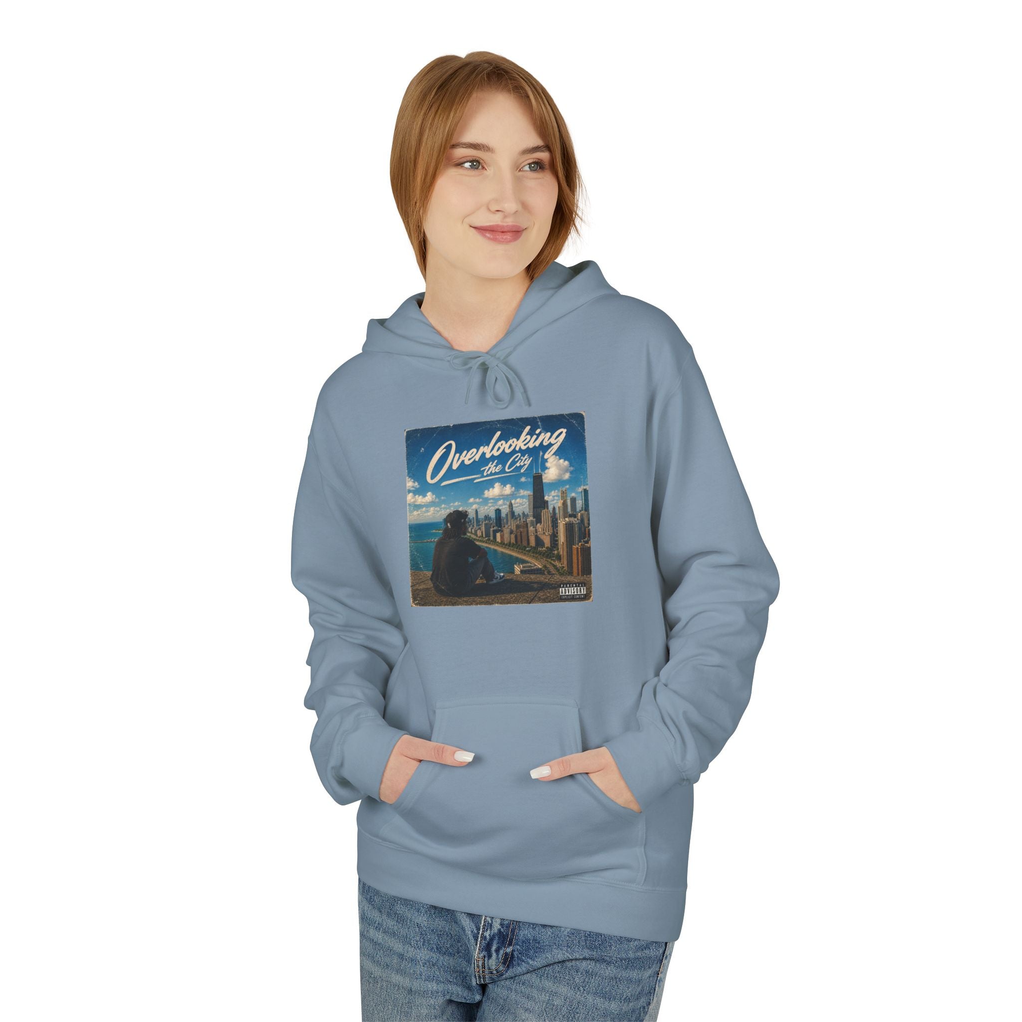Hoodie — "Overlooking the City" Album Art Pullover