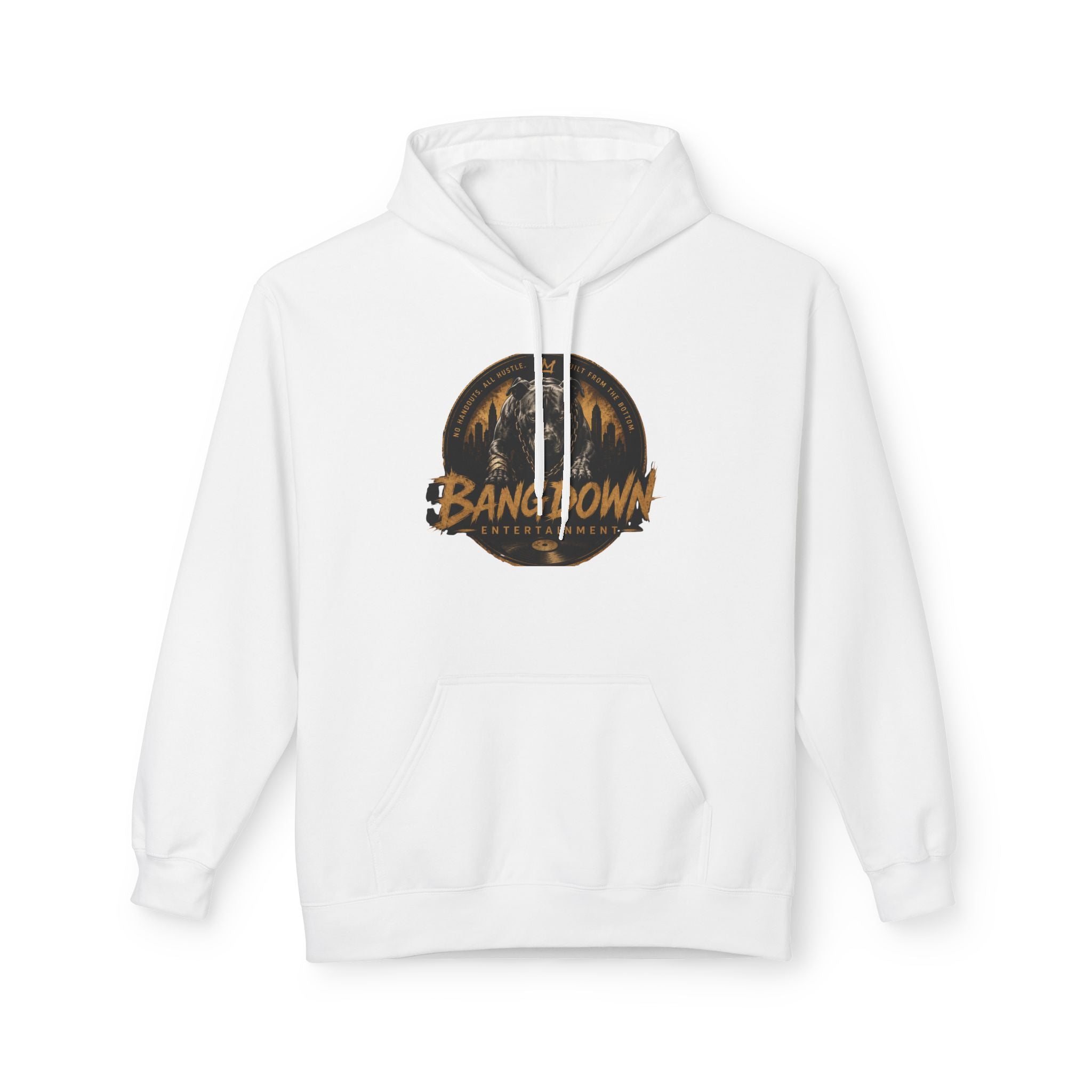 Bangdown Logo Hoodie — "Bangdown: Built From The Bottom" Urban Streetwear Hoodie