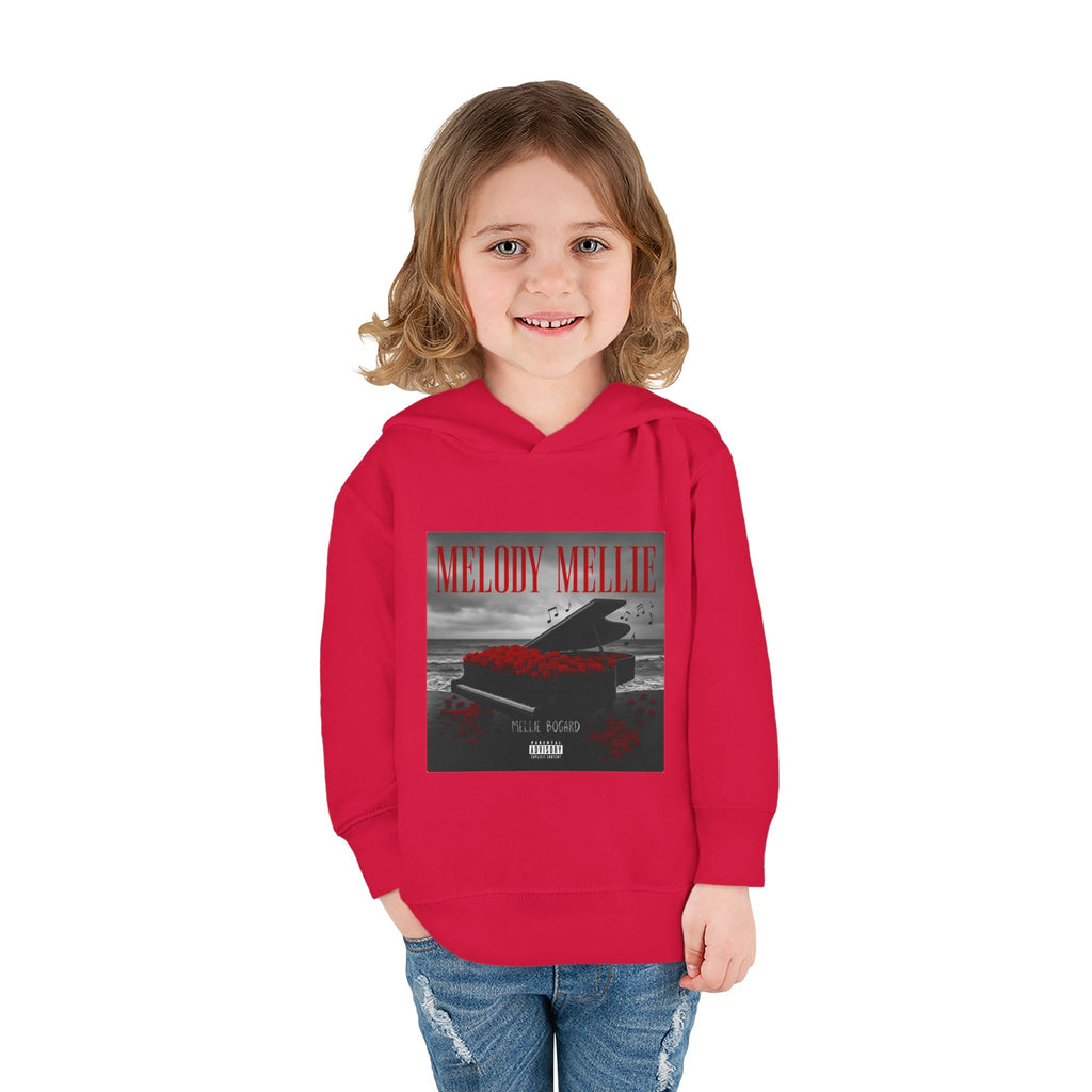 Toddler Hoodie – 'Melody Mellie' Piano Album Cover Pullover