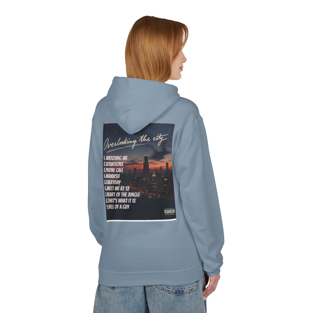 Hoodie — "Overlooking the City" Album Art Pullover