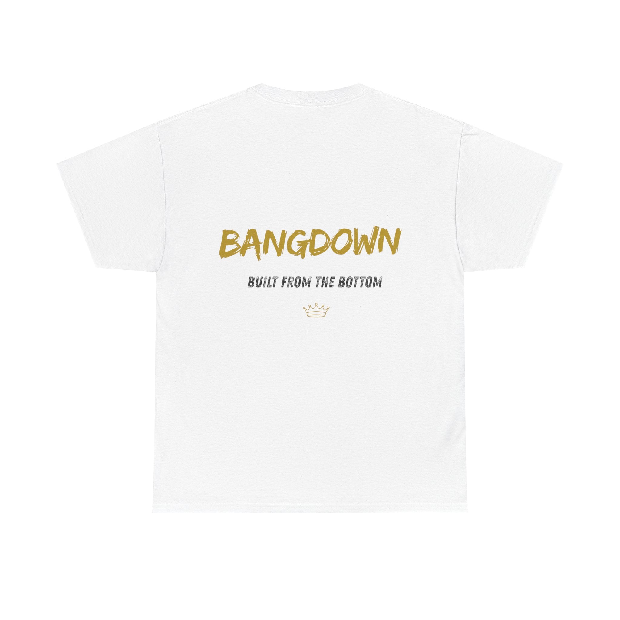 Bangdown Bear Graphic Tee — "Bangdown: Built From The Bottom" Cotton T‑Shirt