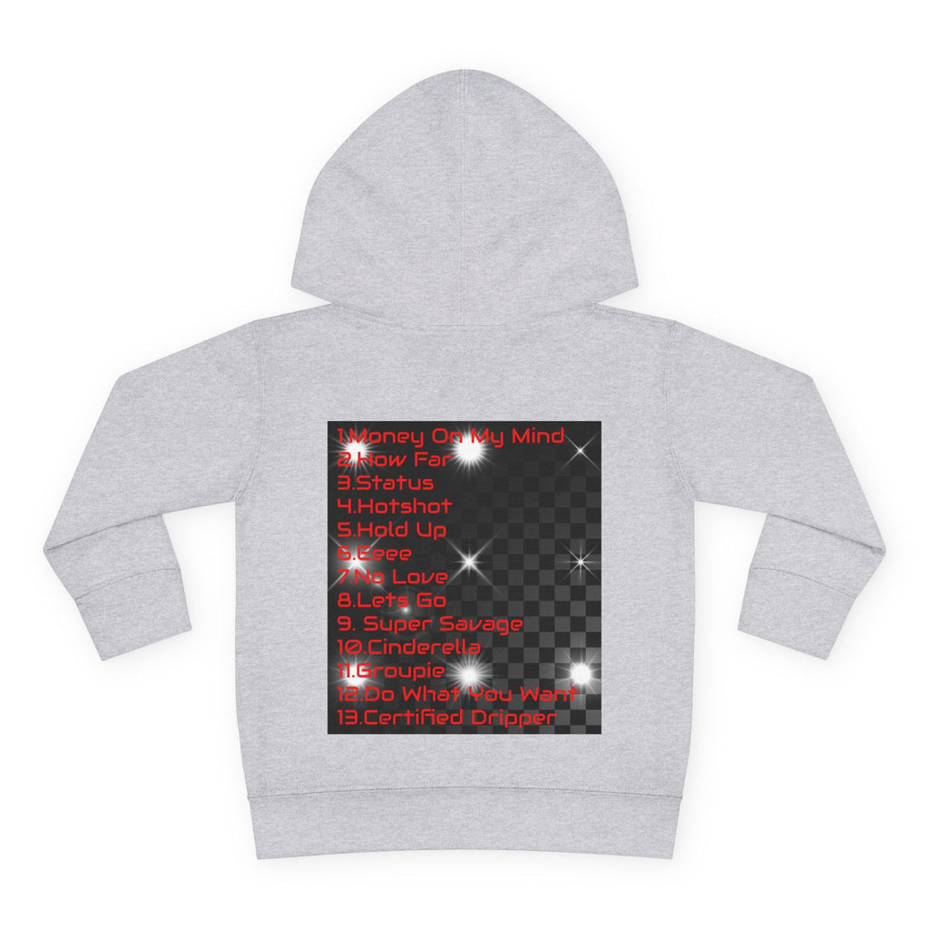 Toddler Hoodie – 'Melody Mellie' Piano Album Cover Pullover